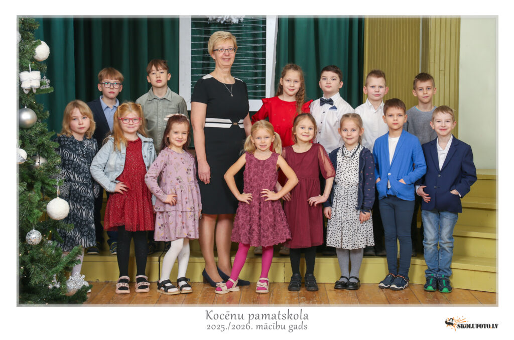 Kocēnu pamatskolas 1.b klase 2025./2026.m.g.