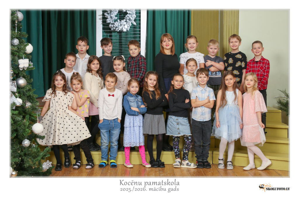 Kocēnu pamatskolas 2.b klase 2025./2026.m.g.