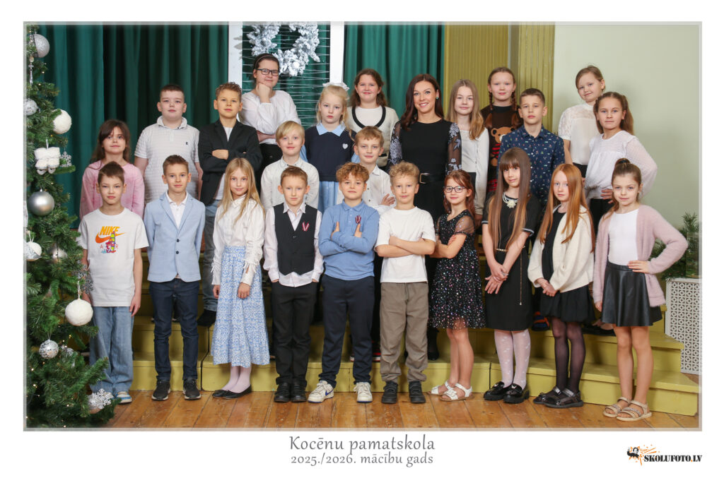 Kocēnu pamatskolas 3.b klase 2025./2026.m.g.