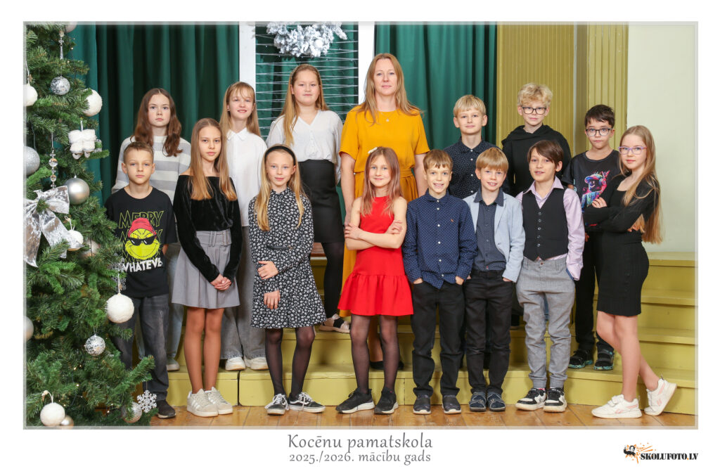 Kocēnu pamatskolas 4.b klase 2025./2026.m.g.