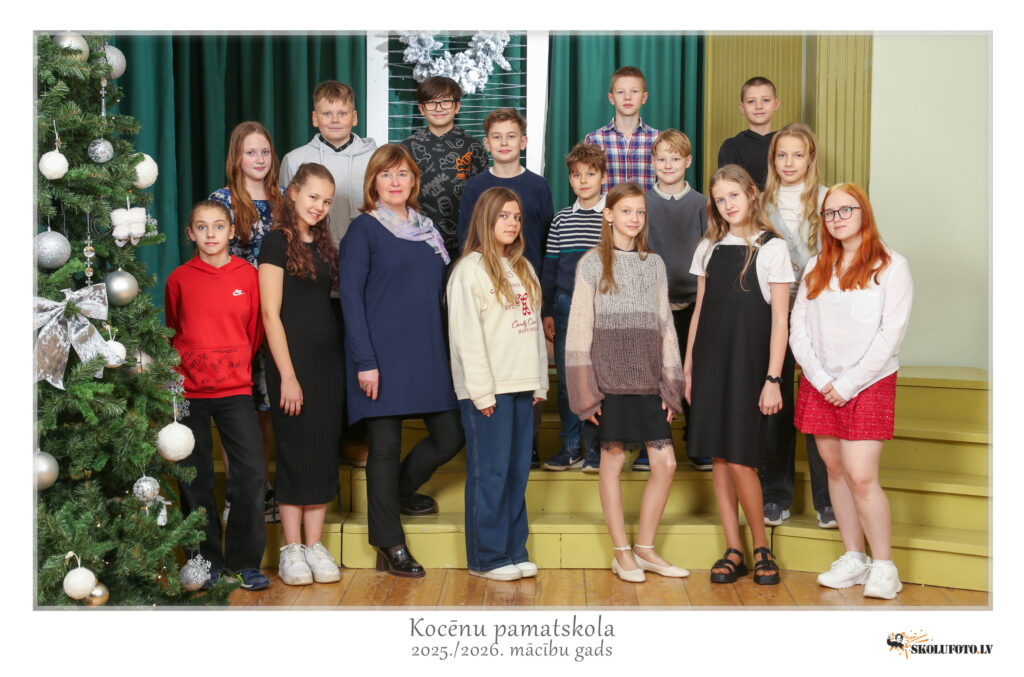 Kocēnu pamatskolas 5.b klase 2025./2026.m.g.