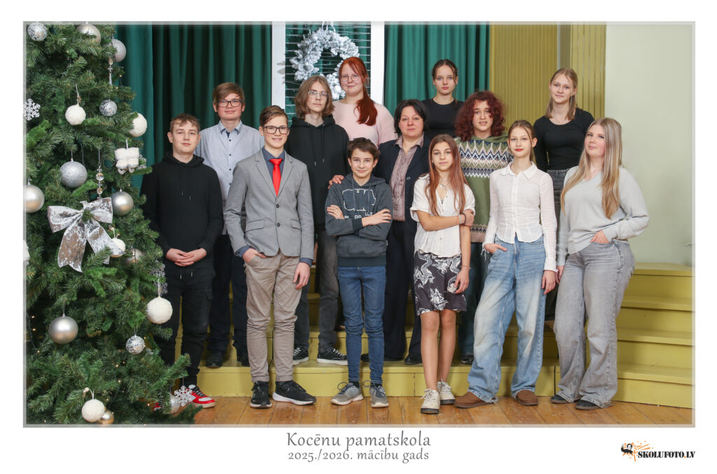 Kocēnu pamatskolas 7.b klase 2025./2026.m.g.