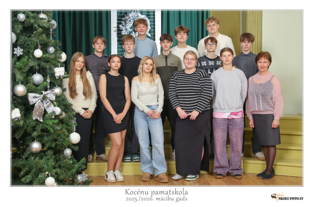 Kocēnu pamatskolas 8.a klase 2025./2026.m.g.