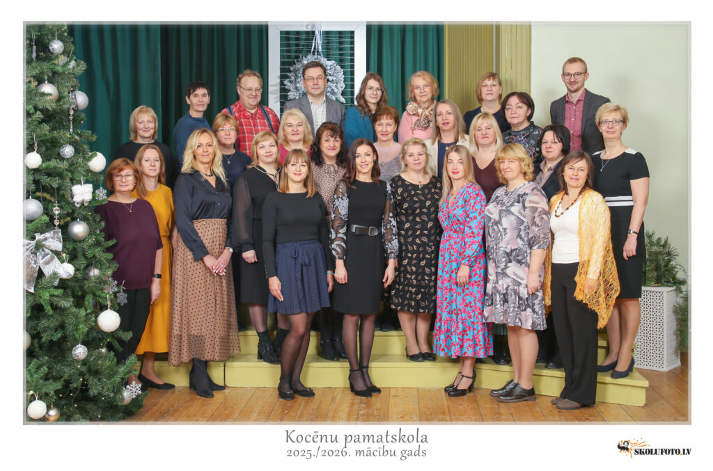 Kocēnu pamatskolas skolotāji 2025./2026.m.g.