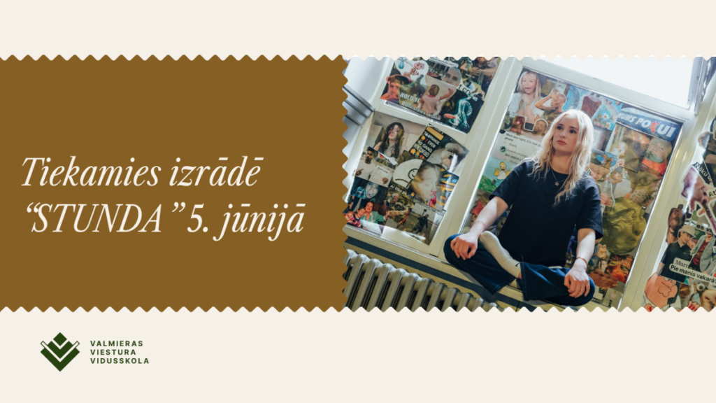 Tiekamies izrādē “STUNDA” 5. jūnijā