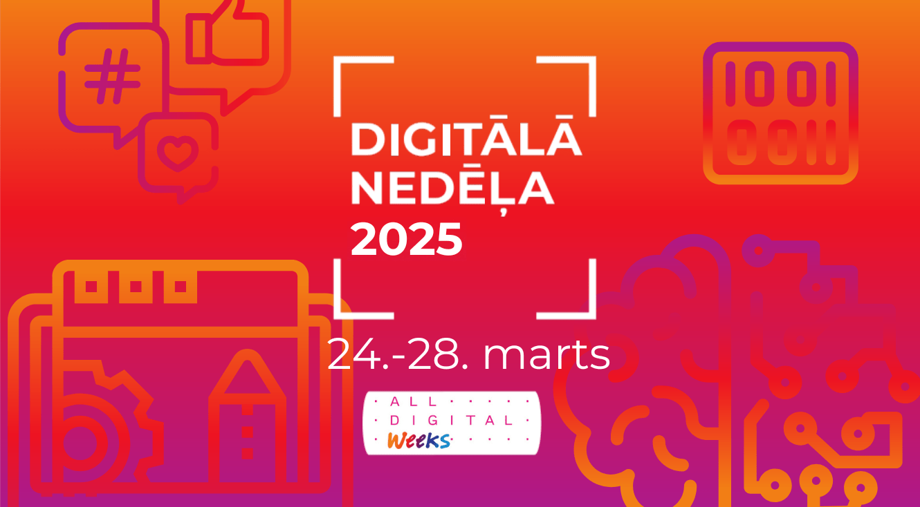 Aicinām iesaistīties Digitālajā nedēļā 2025